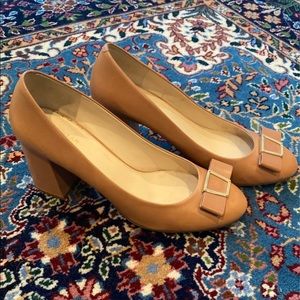 Cole Haan Tali Bow Block Heel Pump